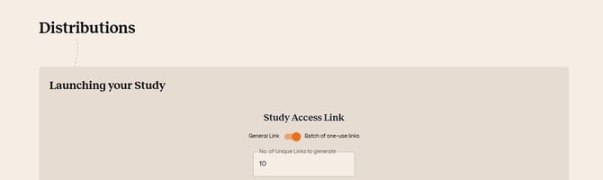 Multiple Unique Links